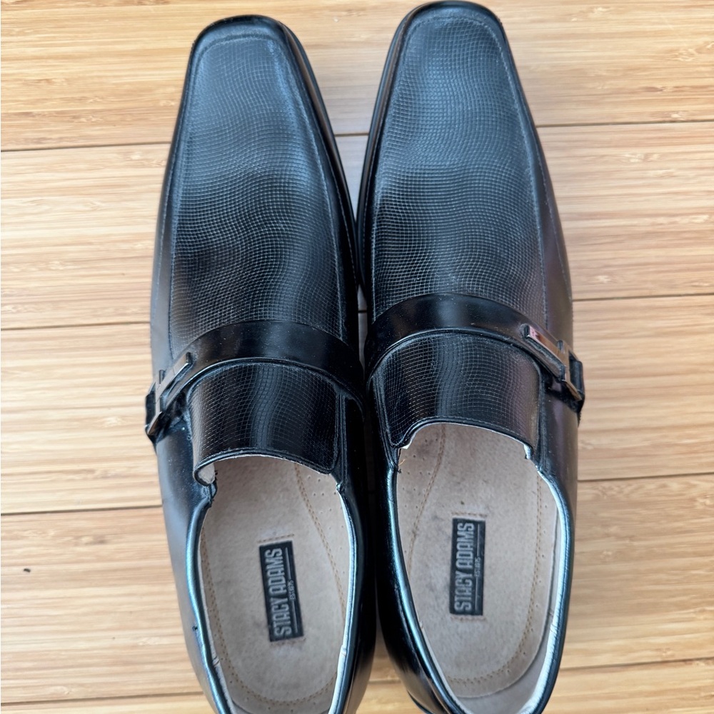 Stacy Adams Men's Beau Bit Perforated Leather Loafer